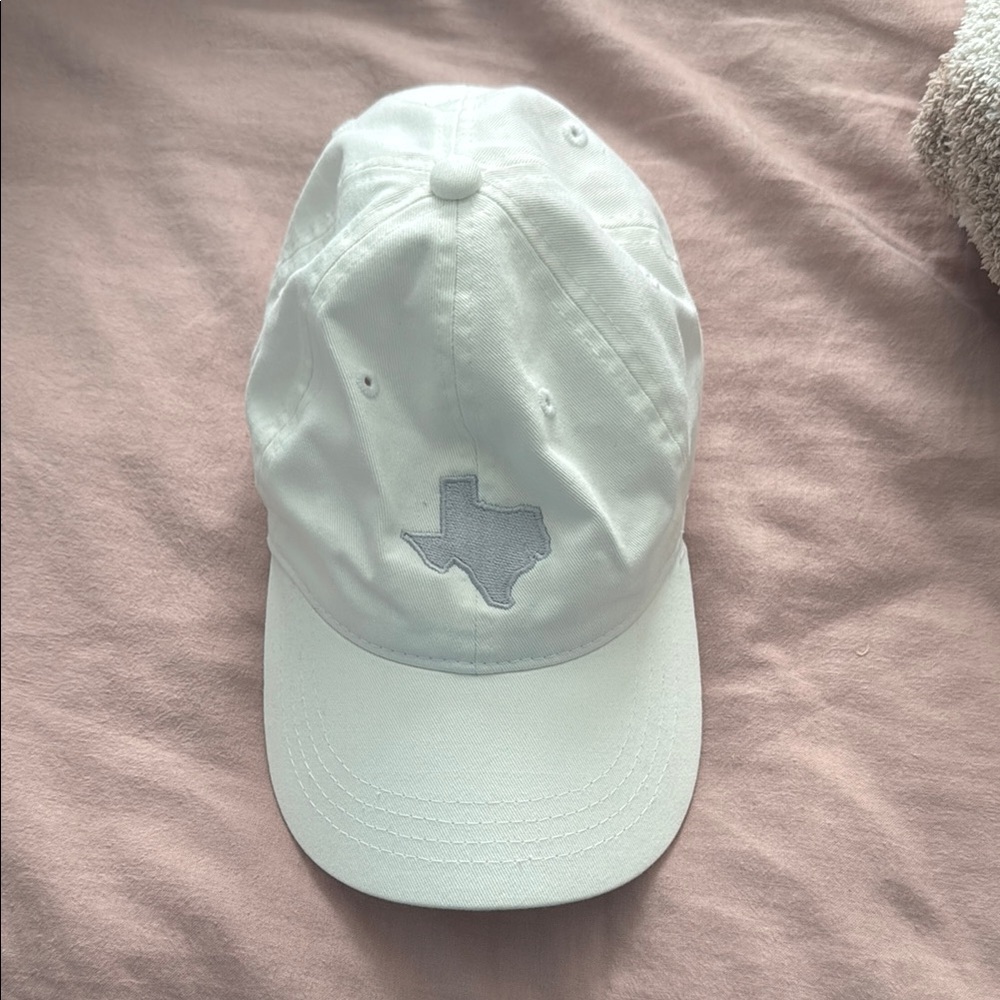 White Texas Hat